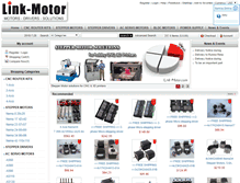 Tablet Screenshot of link-motor.com